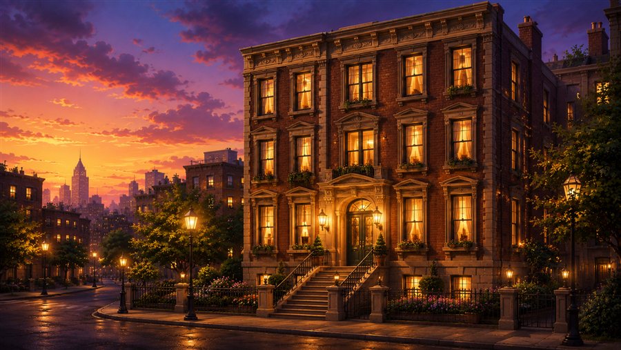 A city townhouse